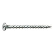 NATIONAL NAIL 282078 No.6 x 1.25 in. No.2 Phillips Drive Head Silver Dacro Exterior Screw 545894